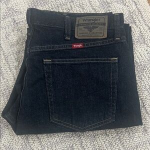 Wrangler Men's Dark Blue Jeans